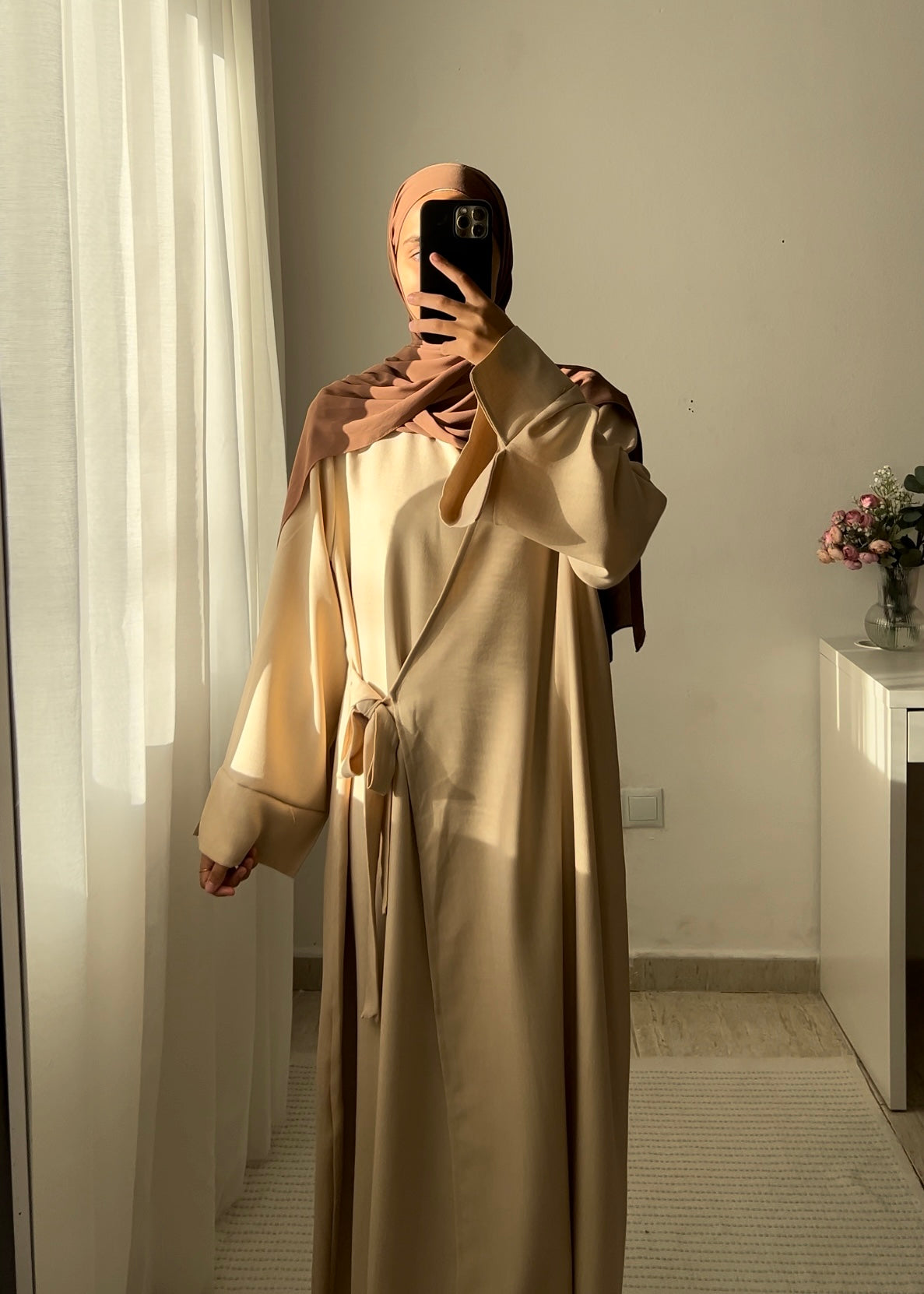 ABAYA CRUZADA